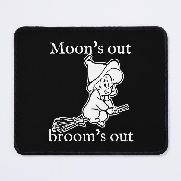 Item preview, Moon's Out, Broom's Out designed and sold by Good-Looking Corpse.