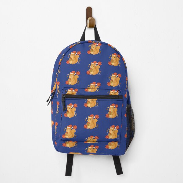 Item preview, Christmas Squirrel - Solid Navy designed and sold by HIMEKARI.