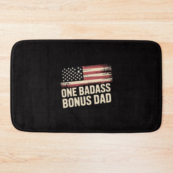 Item preview, Step Dad Fathers Day - One Badass Bonus Dad designed and sold by Viepenny.