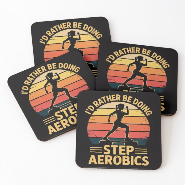 Item preview, Step Aerobics Gift I'd Rather Be Doing Step Aerobics designed and sold by Viepenny.