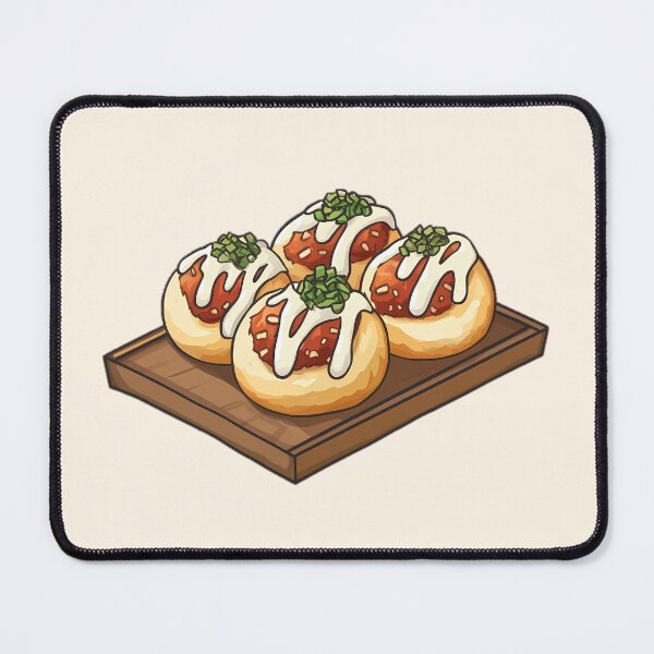 Item preview, Takoyaki - ball-shaped Japanese snack designed and sold by sakurashorty.