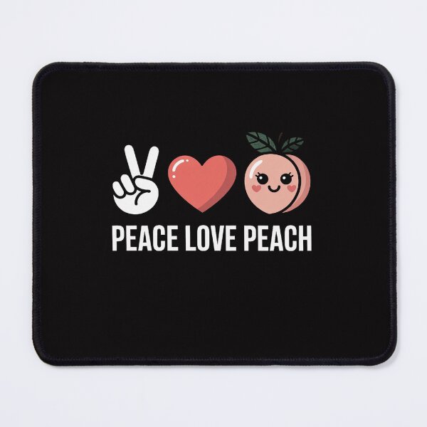 Item preview, Peace, Love Peach Peach Lover Fruit Lover designed and sold by Viepenny.