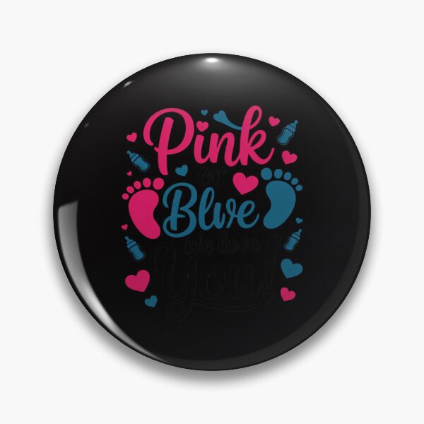 Item preview, Pink or Blue We Love You Baby Shower designed and sold by Viepenny.
