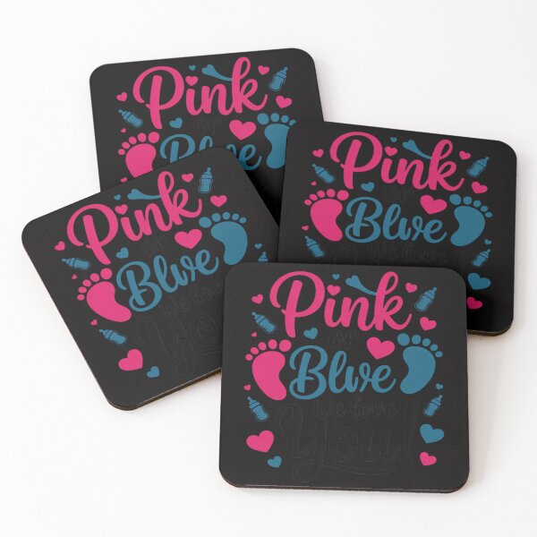 Item preview, Pink or Blue We Love You Baby Shower designed and sold by Viepenny.