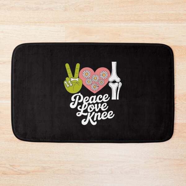 Item preview, Peace Love Knee Surgery Recovery Replacement designed and sold by Viepenny.