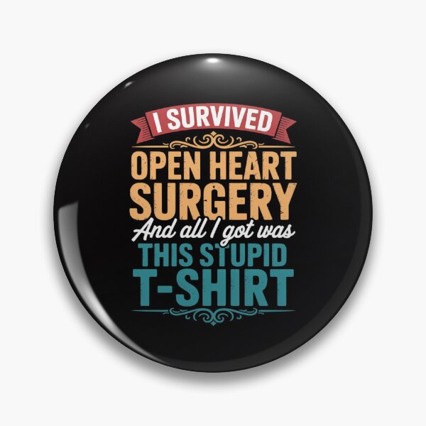 Item preview, Open Heart Surgery Survivor Post Attack Recovery Gift designed and sold by Viepenny.