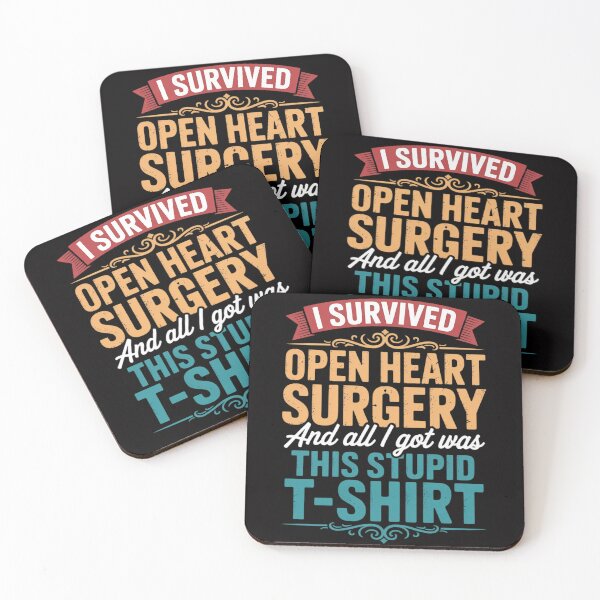 Item preview, Open Heart Surgery Survivor Post Attack Recovery Gift designed and sold by Viepenny.