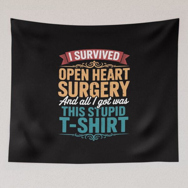 Item preview, Open Heart Surgery Survivor Post Attack Recovery Gift designed and sold by Viepenny.