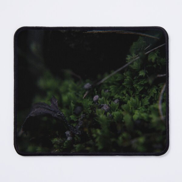 Item preview, Dark Green Moss With Small Mushrooms designed and sold by TheySeeArtz.