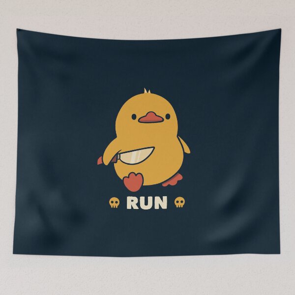 Item preview, Run Funny Duck by Tobe Fonseca designed and sold by Tobe Fonseca®.