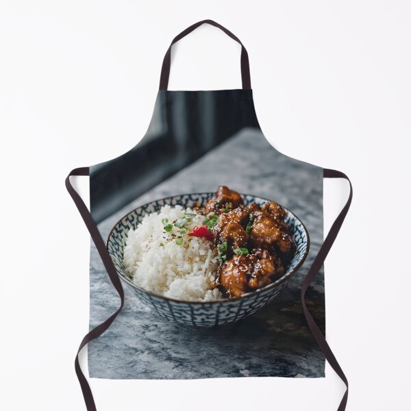 Item preview, General Tso’s Chicken with Rice - Cozy Takeout Comfort designed and sold by Benja & Co..