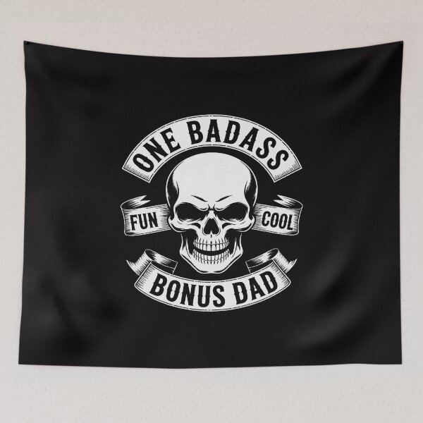 Item preview, One Badass Bonus Step Dad Gift Birthday Stepdad designed and sold by Viepenny.