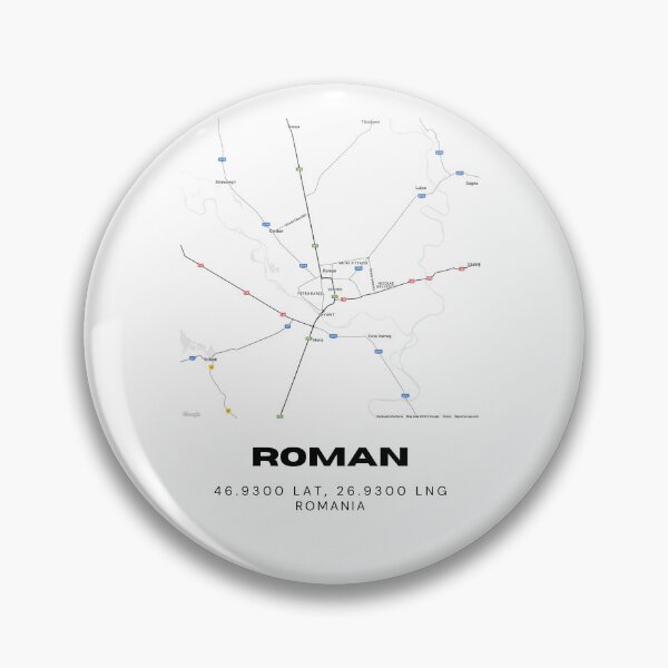 Item preview, Roman Romania Minimalist City Map Print designed and sold by RM-Journey.