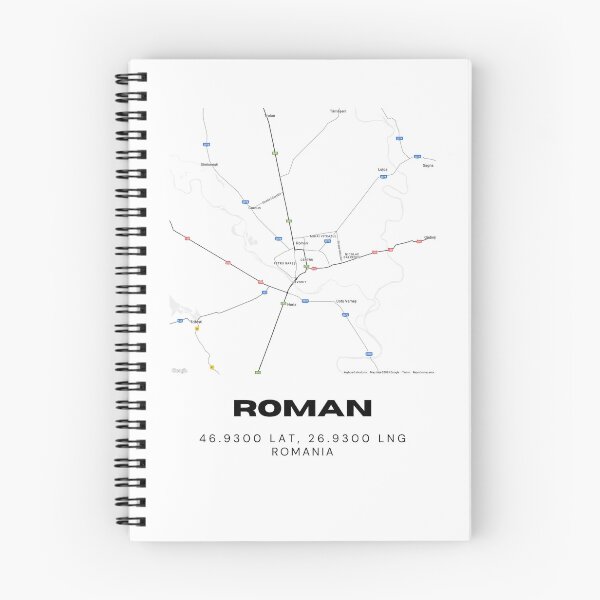 Item preview, Roman Romania Minimalist City Map Print designed and sold by RM-Journey.
