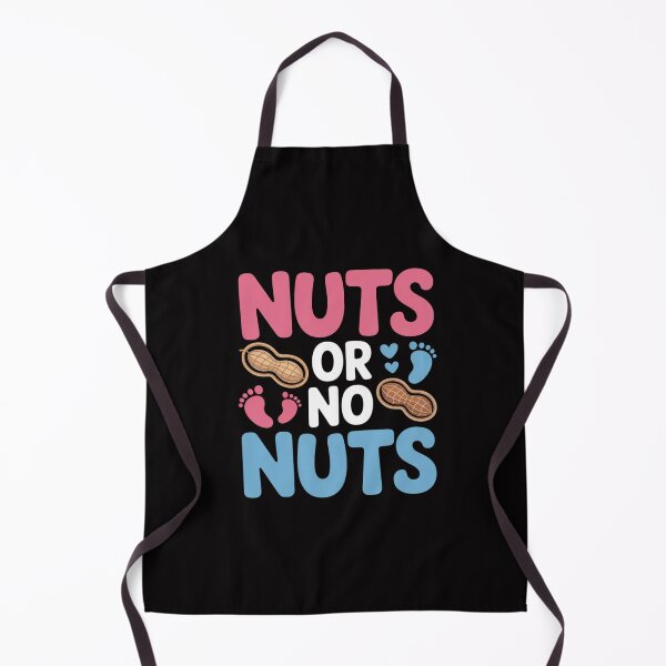 Item preview, Nuts Or No Nuts Gender Reveal Baby Shower Mom Dad designed and sold by Viepenny.