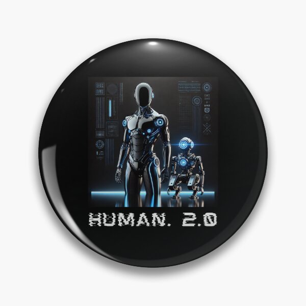 Item preview, humanoid robot art designed and sold by TEEJAMBOREE.