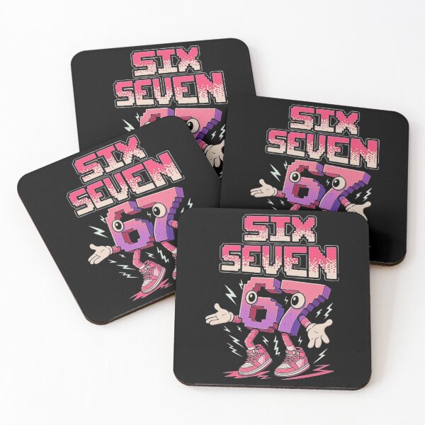 Item preview, Meme Kids Six Seven Aesthetic Steal a Brainrot Pink Girls 67 designed and sold by love3617.