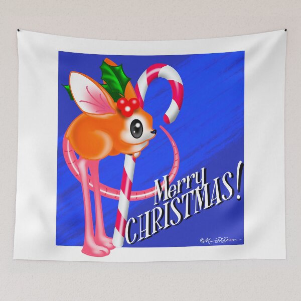 Item preview, Weird Animals - Jerboa Christmas designed and sold by MetroINKbooks.