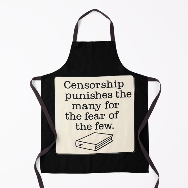 Item preview, Anti Censorship Book Ban Statement Minimalist Art Prints designed and sold by PinUpPizzazz.