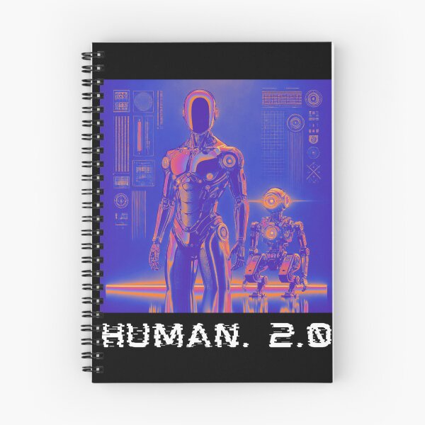 Item preview, humanoid robot art designed and sold by TEEJAMBOREE.