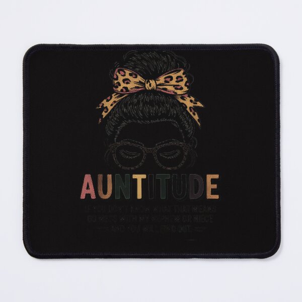 Item preview, Leopard Text Cool Auntie Aunt  for Women Dont mess with My Nephew or Niece designed and sold by Viepenny.