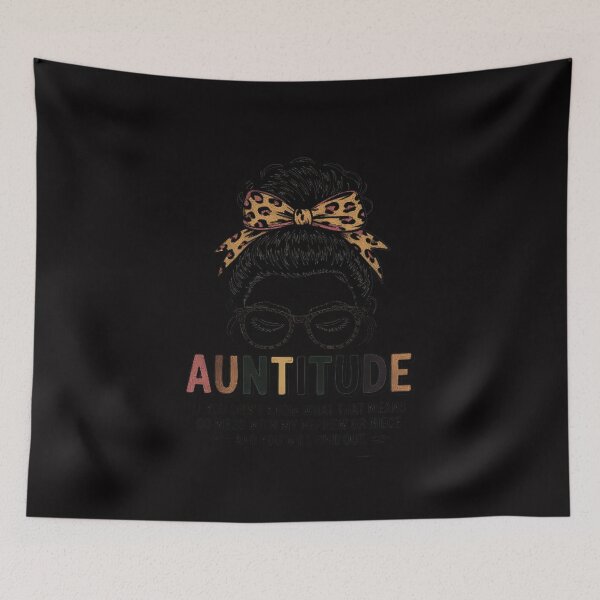 Item preview, Leopard Text Cool Auntie Aunt  for Women Dont mess with My Nephew or Niece designed and sold by Viepenny.