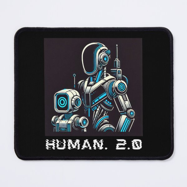 Item preview, humanoid robot art designed and sold by TEEJAMBOREE.