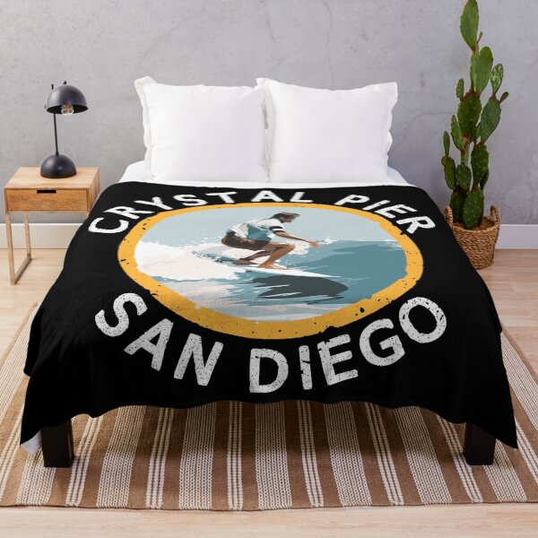 Item preview, Crystal Pier - San Diego (with White Lettering) designed and sold by VelvetRoom.