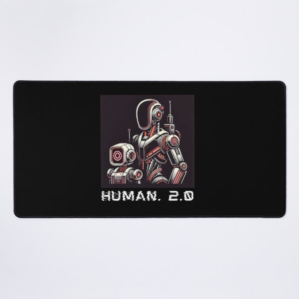 Item preview, humanoid robot art designed and sold by TEEJAMBOREE.