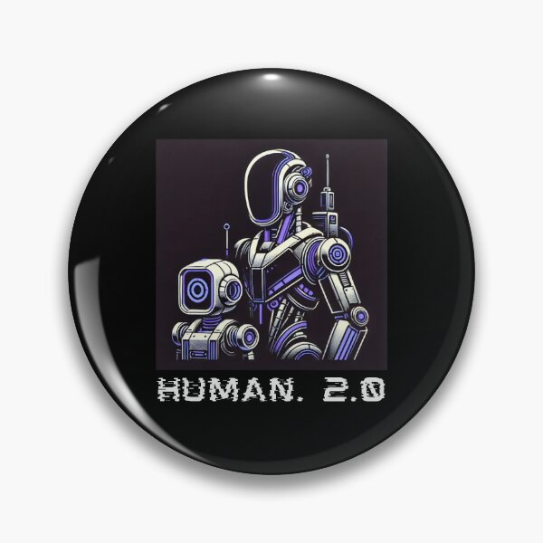 Item preview, humanoid robot art designed and sold by TEEJAMBOREE.