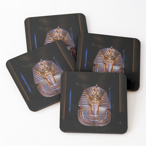 Item preview, Pharaoh Tout Ankh Amoun Gold Mask Photograph – Egyptian Artifact Art Print designed and sold by NDstudio.