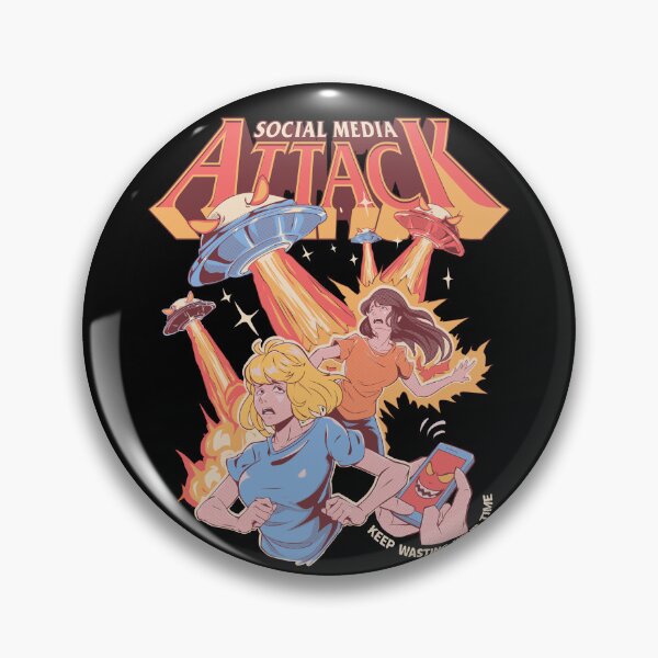 Item preview, Social Media Attack – Retro Comic Parody designed and sold by Pupung oktavian.