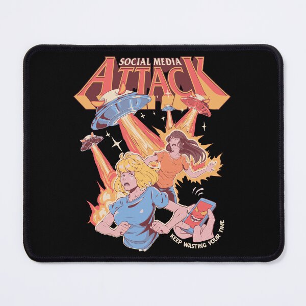 Item preview, Social Media Attack – Retro Comic Parody designed and sold by Pupung oktavian.