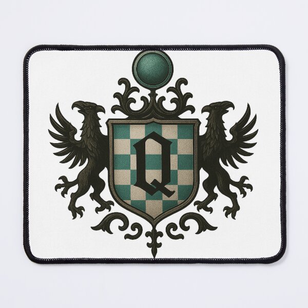 Item preview, Letter "Q" Customized the Alphabet Crest Collection designed and sold by JLincoln48.