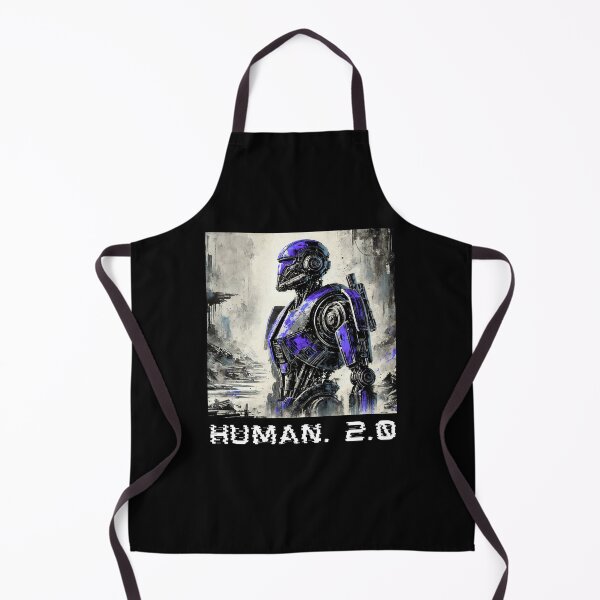 Item preview, humanoid robot art designed and sold by TEEJAMBOREE.