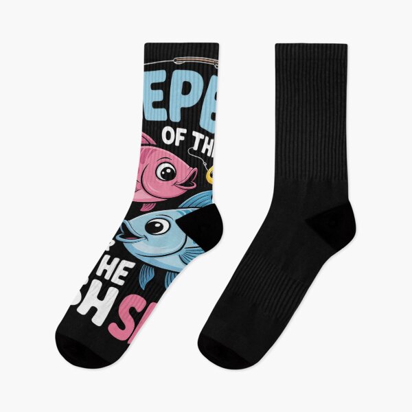 Item preview, Keeper Of The Gender Reveal Fish He or Fish She Baby Shower designed and sold by EntroRhim.