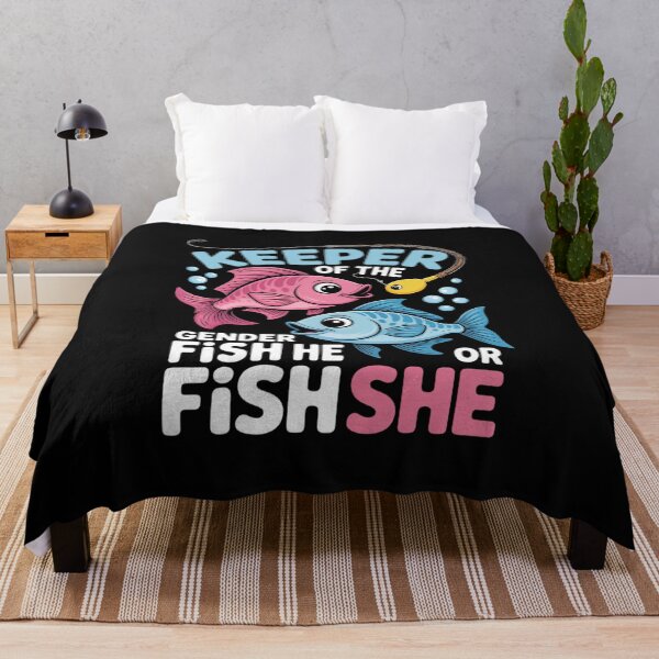 Item preview, Keeper Of The Gender Reveal Fish He or Fish She Baby Shower designed and sold by EntroRhim.