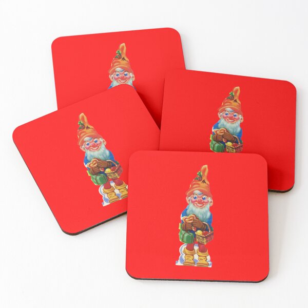 Item preview, Kitsch Gnome Retro Christmas Gnome Vintage School Sticker designed and sold by The Sticker Bureau.