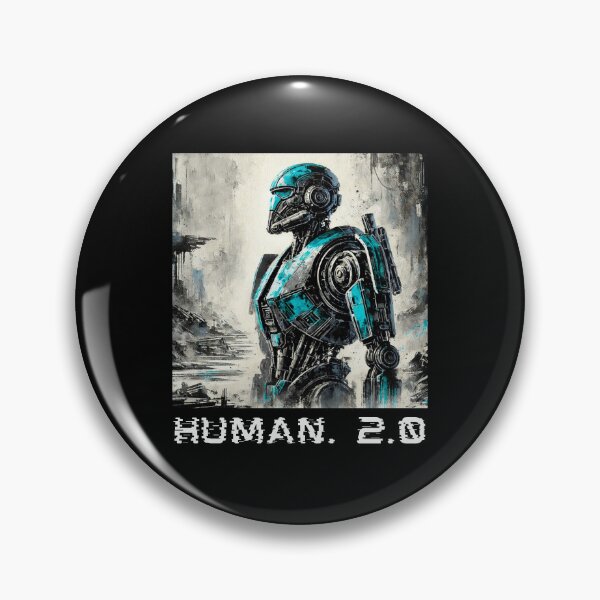 Item preview, humanoid robot art designed and sold by TEEJAMBOREE.