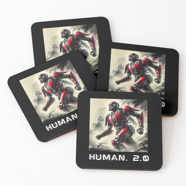 Item preview, humanoid robot art designed and sold by TEEJAMBOREE.