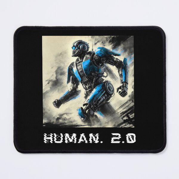 Item preview, humanoid robot art designed and sold by TEEJAMBOREE.