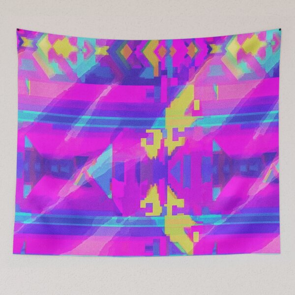 Item preview, Neon color analog pattern 2nd designed and sold by JeniSeny.