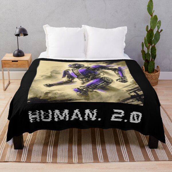 Item preview, humanoid robot art designed and sold by TEEJAMBOREE.