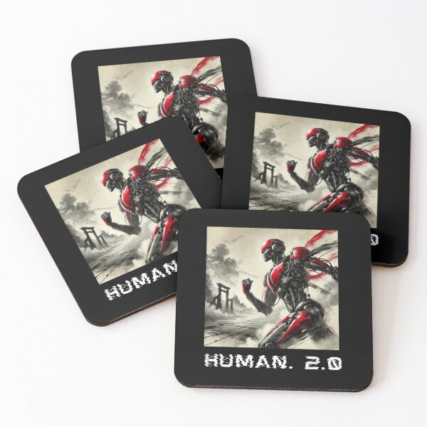 Item preview, humanoid robot art designed and sold by TEEJAMBOREE.