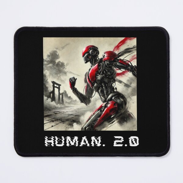 Item preview, humanoid robot art designed and sold by TEEJAMBOREE.