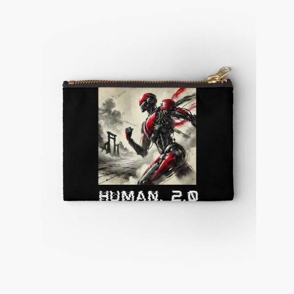 Item preview, humanoid robot art designed and sold by TEEJAMBOREE.