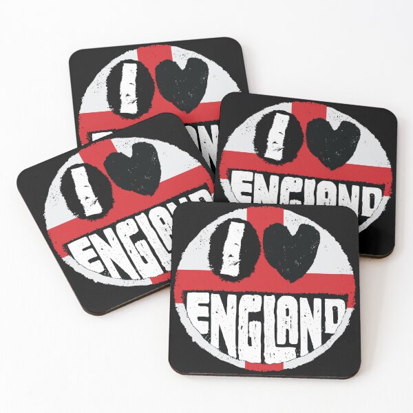 Item preview, I Love England Grunge Flag Graphic designed and sold by pelagio.