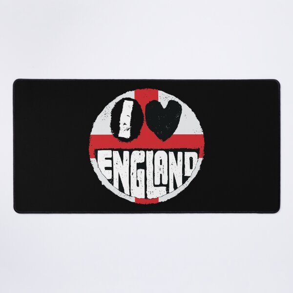 Item preview, I Love England Grunge Flag Graphic designed and sold by pelagio.