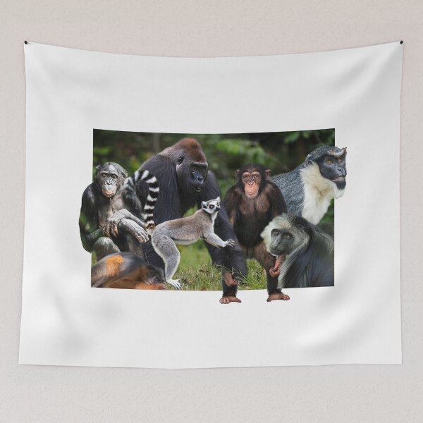 Item preview, Primates (Critically in Danger) designed and sold by grayceapr.