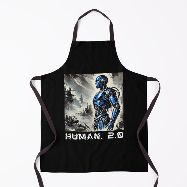 Item preview, humanoid robot art designed and sold by TEEJAMBOREE.